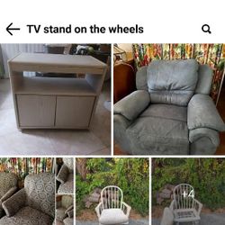 TV Stand On The Wheels 