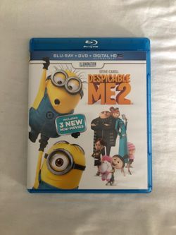 Despicable Me 2 BluRay, DVD, & Digital HD