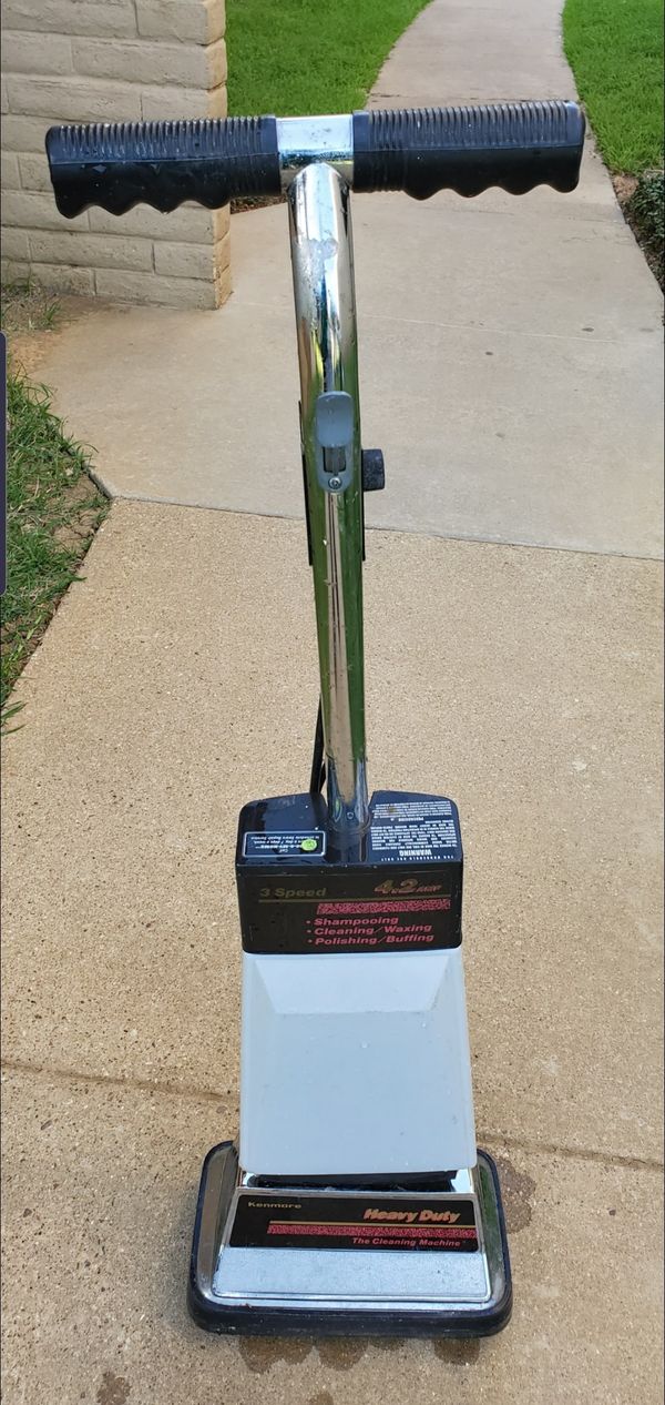kenmore heavy duty floor cleaning machine,shampooing,cleaning,waxing,polishing,buffing machine