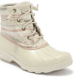 NEW SPERRY Syren Gulf Playa Boot Duck Boot color Tan size 7