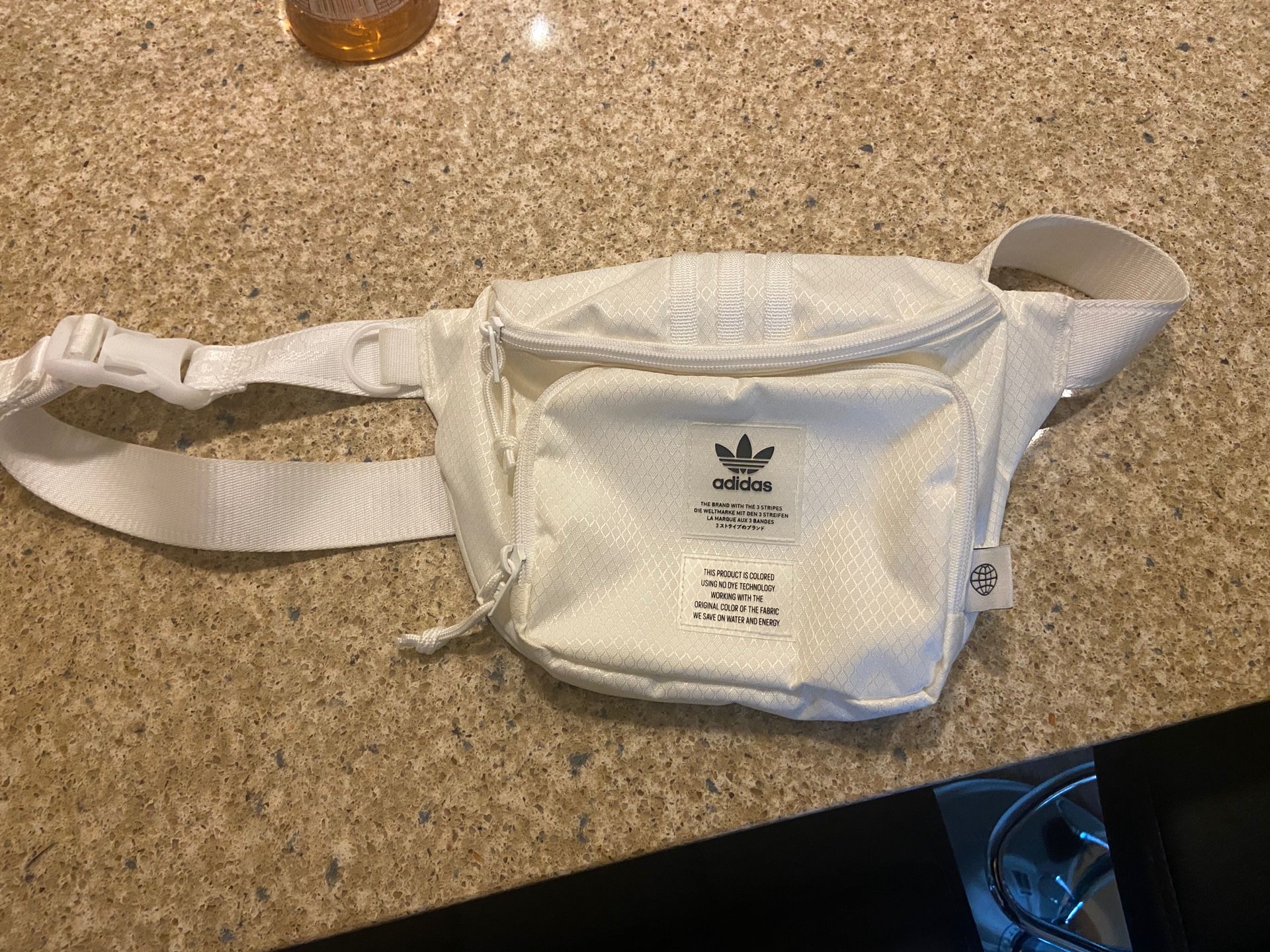 White Adidas Fanny Pack