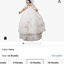 Baby Baptism Dress