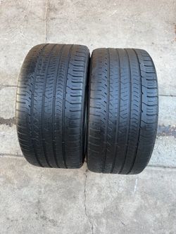 2 tires 255/35/18 Goodyear