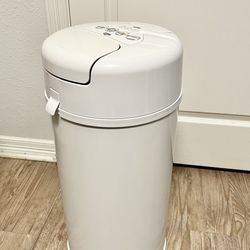 Bubula Premium Steel Diaper Waste Pail White