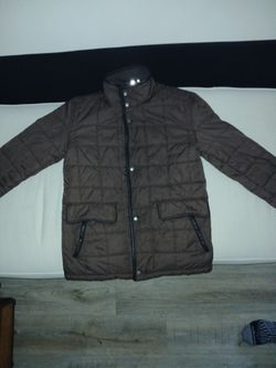 Mens Cole Haan Small Brown Jacket