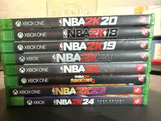 NBA 2K18,19,20,21,22,23,24 And NBA 2K Playgrounds 2