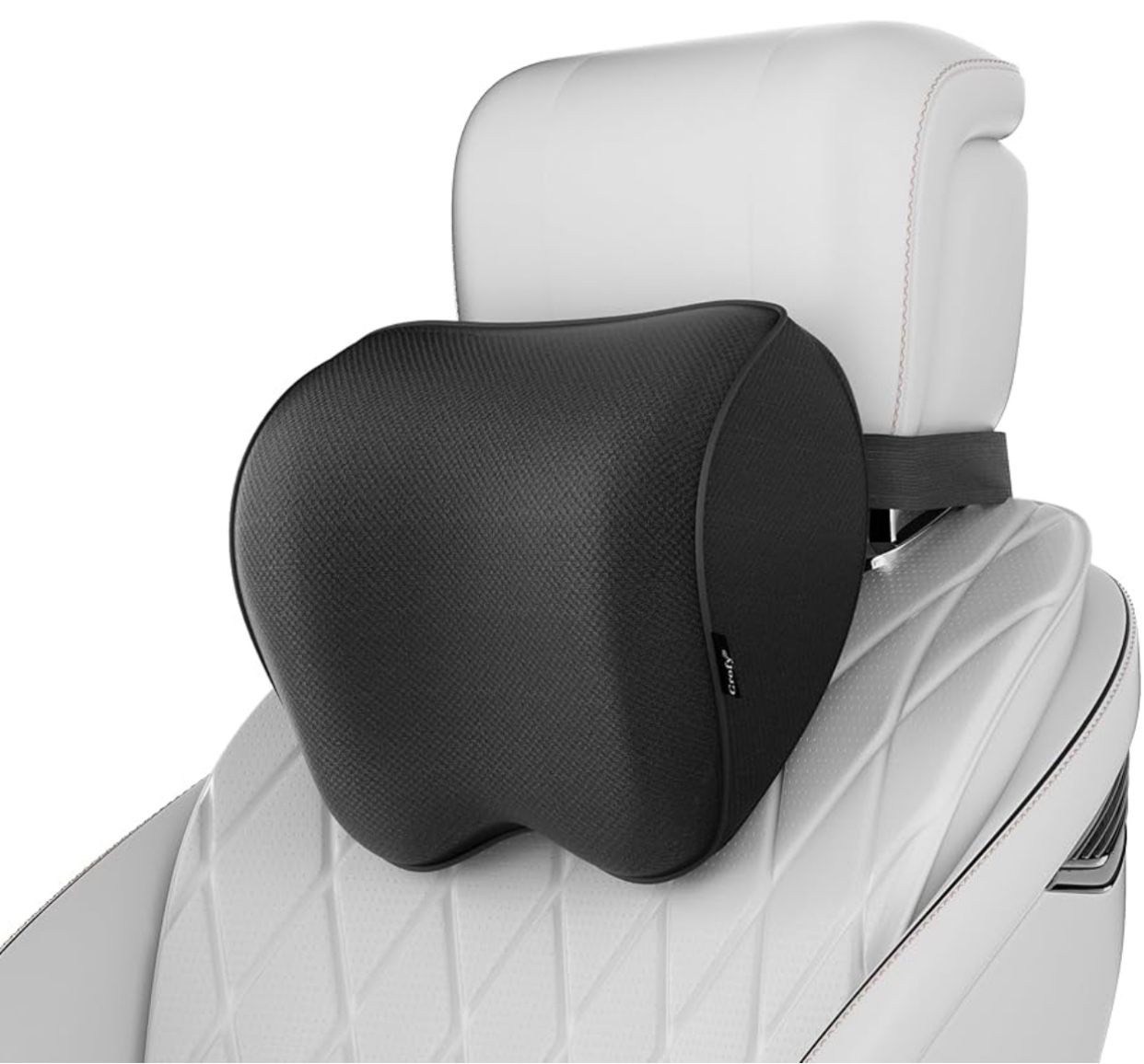 Brand New 2-Pack Crofy Memory-Foam Car Neck Pillow – Headrest Support