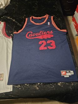 Authentic Micheal Jordan (Mitchell and Ness) and LeBron James (Nike) Jerseys