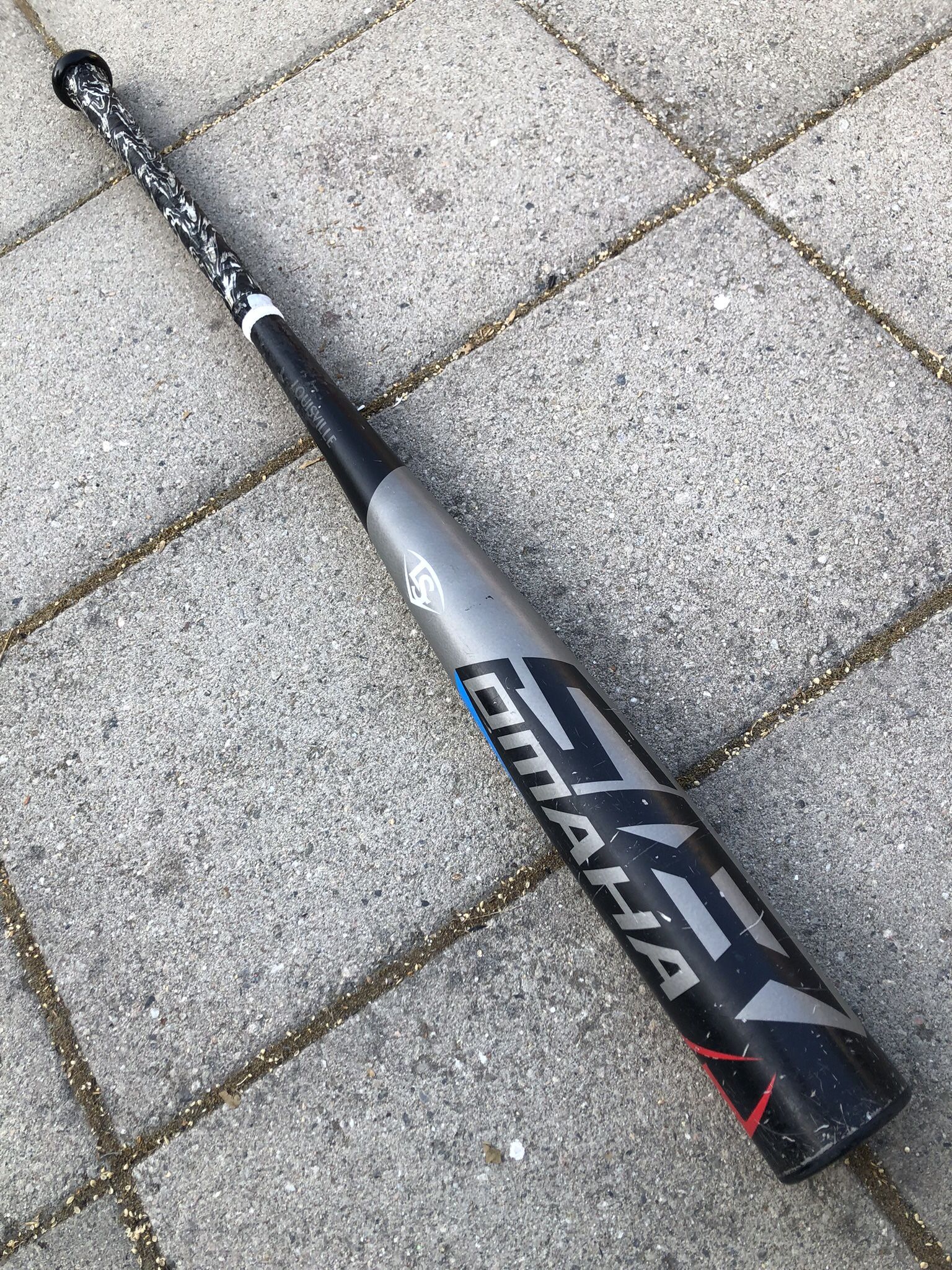 LOUISVILLE SLUGGER OMAHA 518 BBCOR BASEBALL BAT 34” -3OZ . Have More Equipment Available