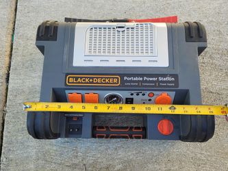 BLACK+DECKER PPRH5B Professional Portable Power Station with 120 PSI Air  Compressor for Sale in Vancouver, WA - OfferUp