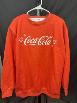 Coca-Cola Red Crewneck Sweatshirt – Size Large – Limited Promo Merch 
