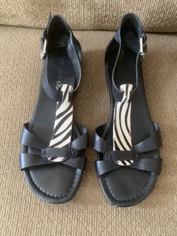 Franco Sarto zebra print flat shoe size 8.5