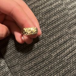 14k Nugget Ring 