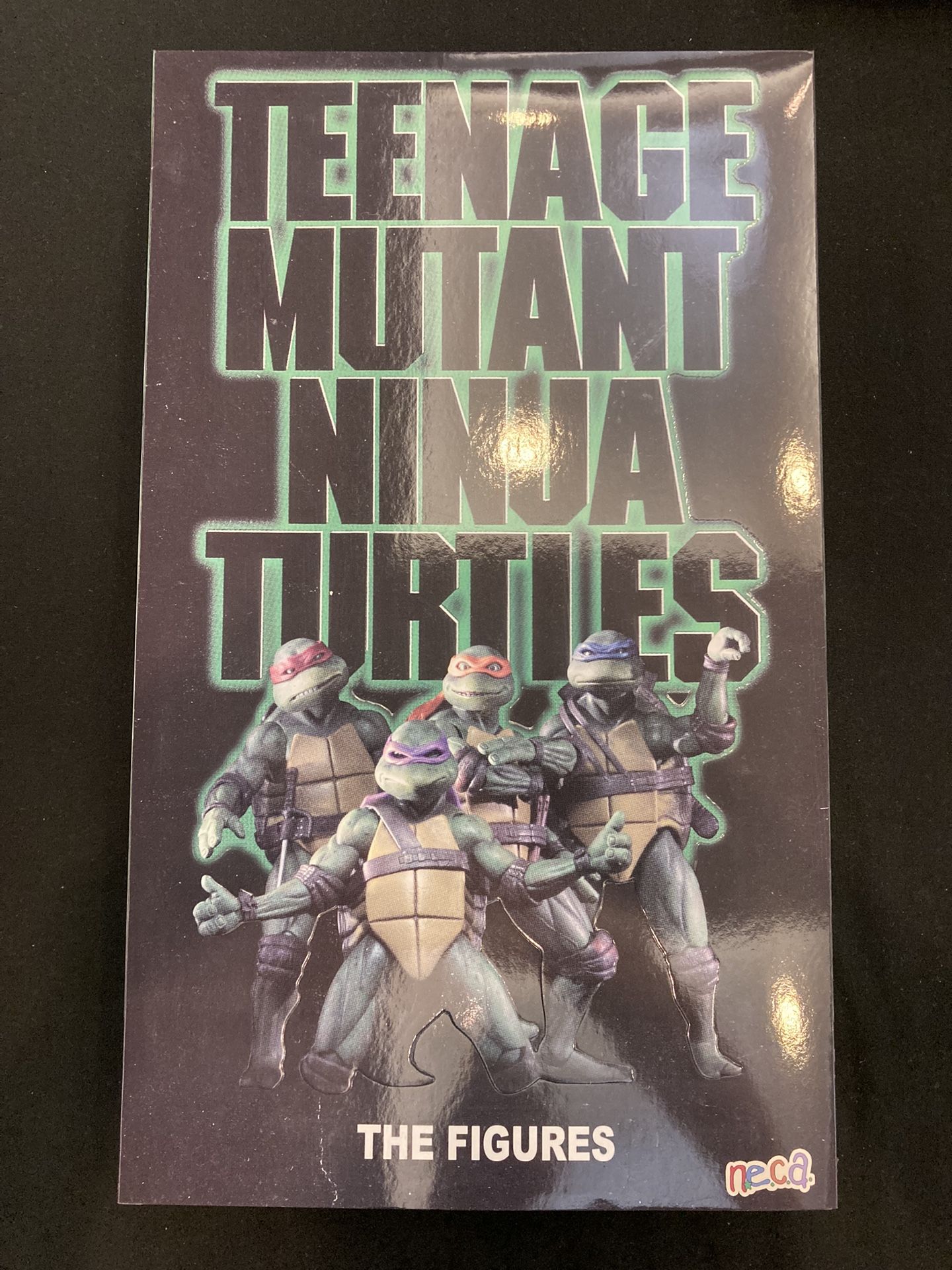 NECA SDCC 2018 Exclusive Teenage Mutant Ninja Turtles TMNT VHS Movie 4 Figure Set