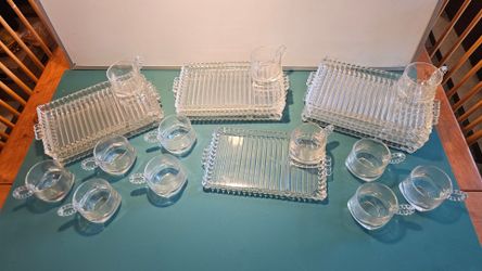 HAZEL ATLAS Orchard Crystal Glassware