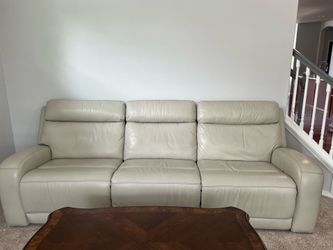 Reclining Leather sofa