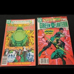 Lot Of 2 DC Comics Green Lantern #121 #200