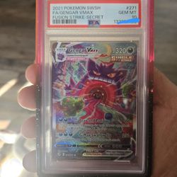 Pokemon Gengar Vmax Psa 10