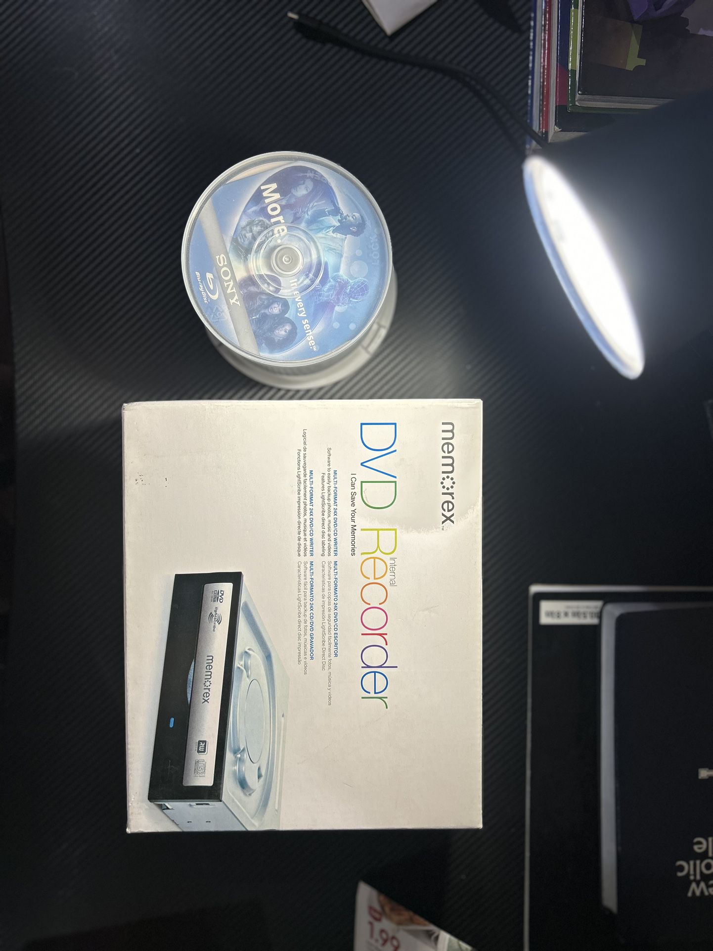 DVD Recorder + Sony Blu-ray Clear Discs