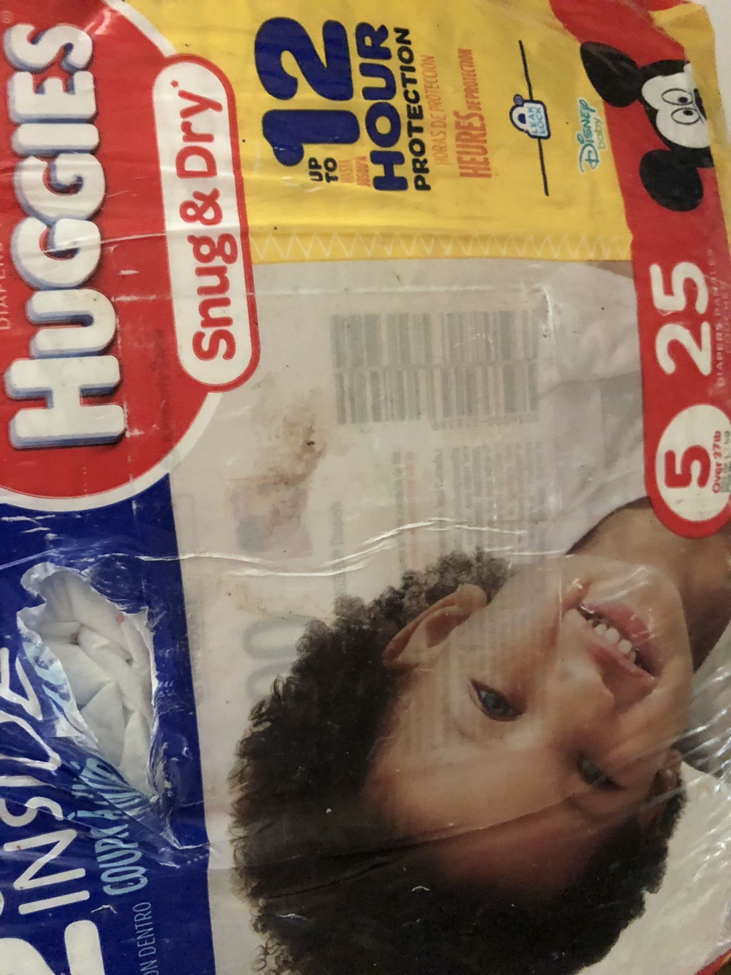 Huggies size 5