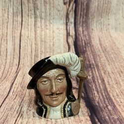 Royal Doulton Athos Miniature Character Toby Jug D6509 2.75" 1955