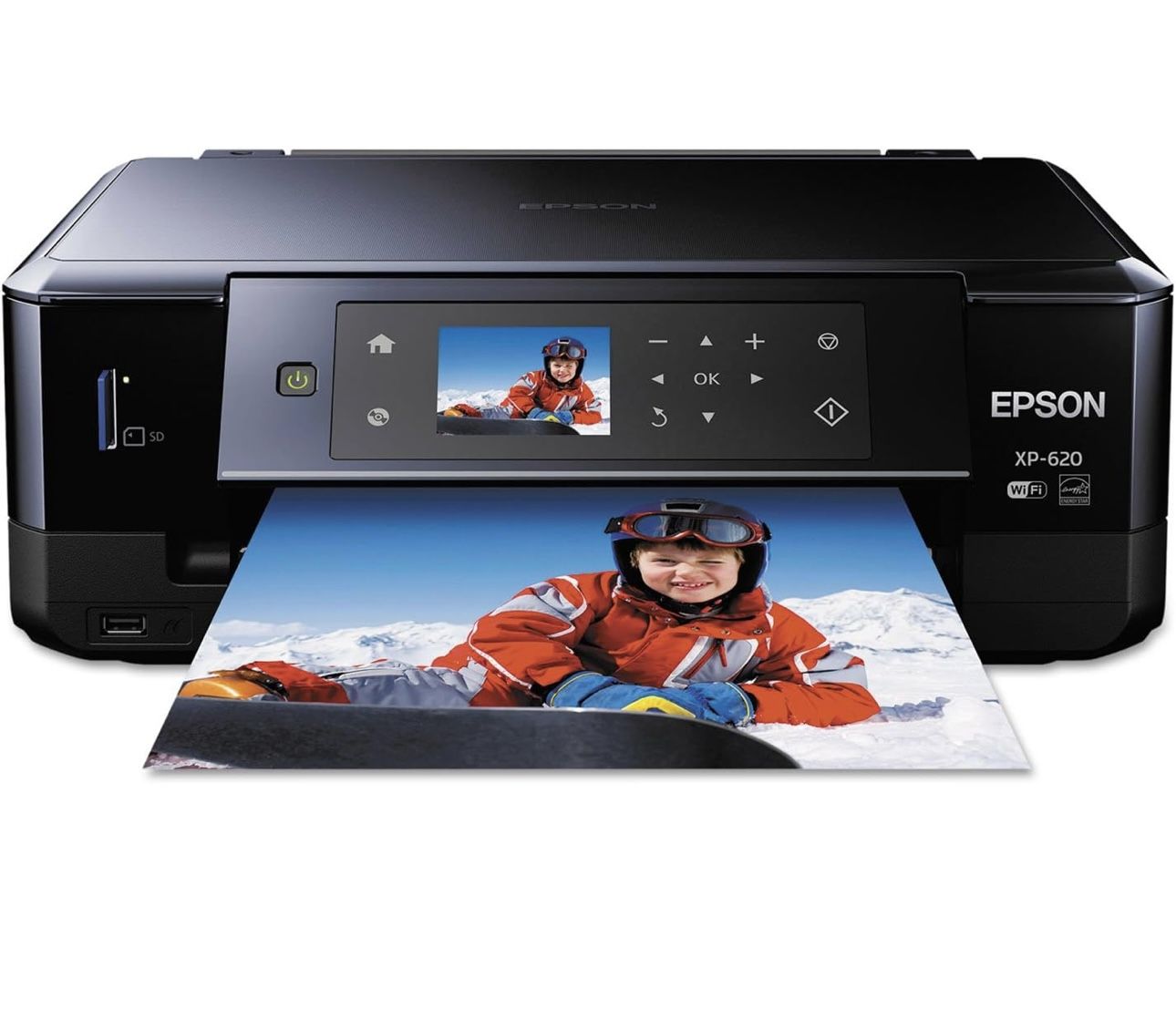 Epson Expression Premium XP-620 Wireless Color Photo Printer with Scanner and Copier