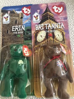 Complete set of 1999 McDonald’s ty bears