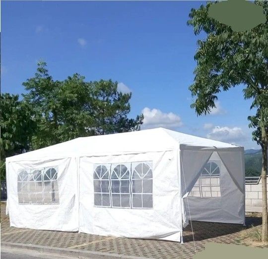 10' X 20' Canopy Tent with 6 Side Walls for Party Wedding Camping and BBQ