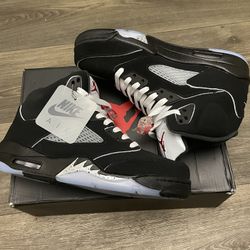 Air Jordan 5 Black Metallic Reimagined 