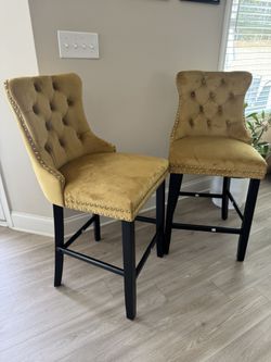 Bar stools set of 2 ( Sillas para barra)