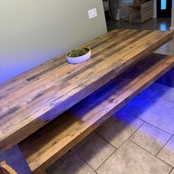 Reclaimed Wood Dining Table 