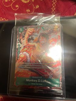 Monkey D Luffy OP 16 Prerelease Winner Promo Card
