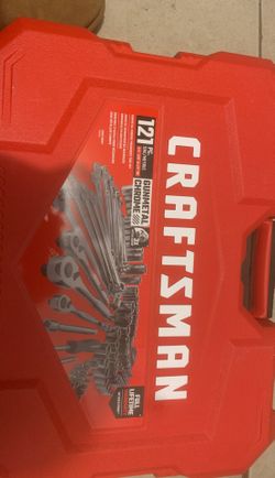 Craftsman set 121pc SAE/Metric 1/4 3/8 & 1/2 170$