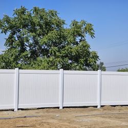 Vinyl Fence
