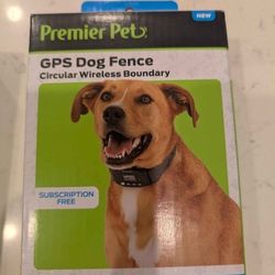 Brand new unopened Premier pet GPS dog fence circular wireless boundary
