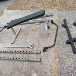 Heavy Duty Weight Set Bench Bar Holder