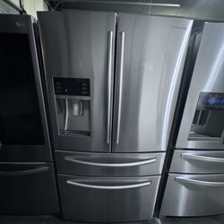 Samsung refrigerator stainless steel 36 "width 4 Doors