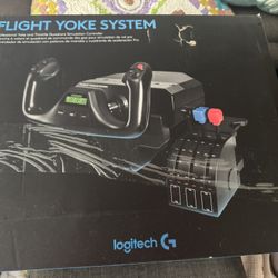 Flight Simulation Computer Package Logitech/thrustmaster