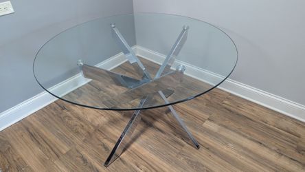 Glass Top Table
