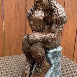 The Bigfoot Thinker Statue 