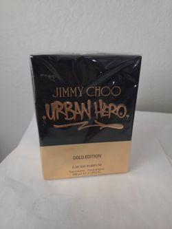 JIMMY CHOO URBAN HERO GOLD EDITION 100ML, NEW SEALED BOX