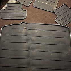 Camaro Floor Mats And Trunk Mat