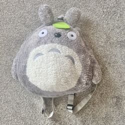 VINTAGE Sun Arrow Studio Ghibli My Neighbor Totoro Backpack Stuffed Plush Bag