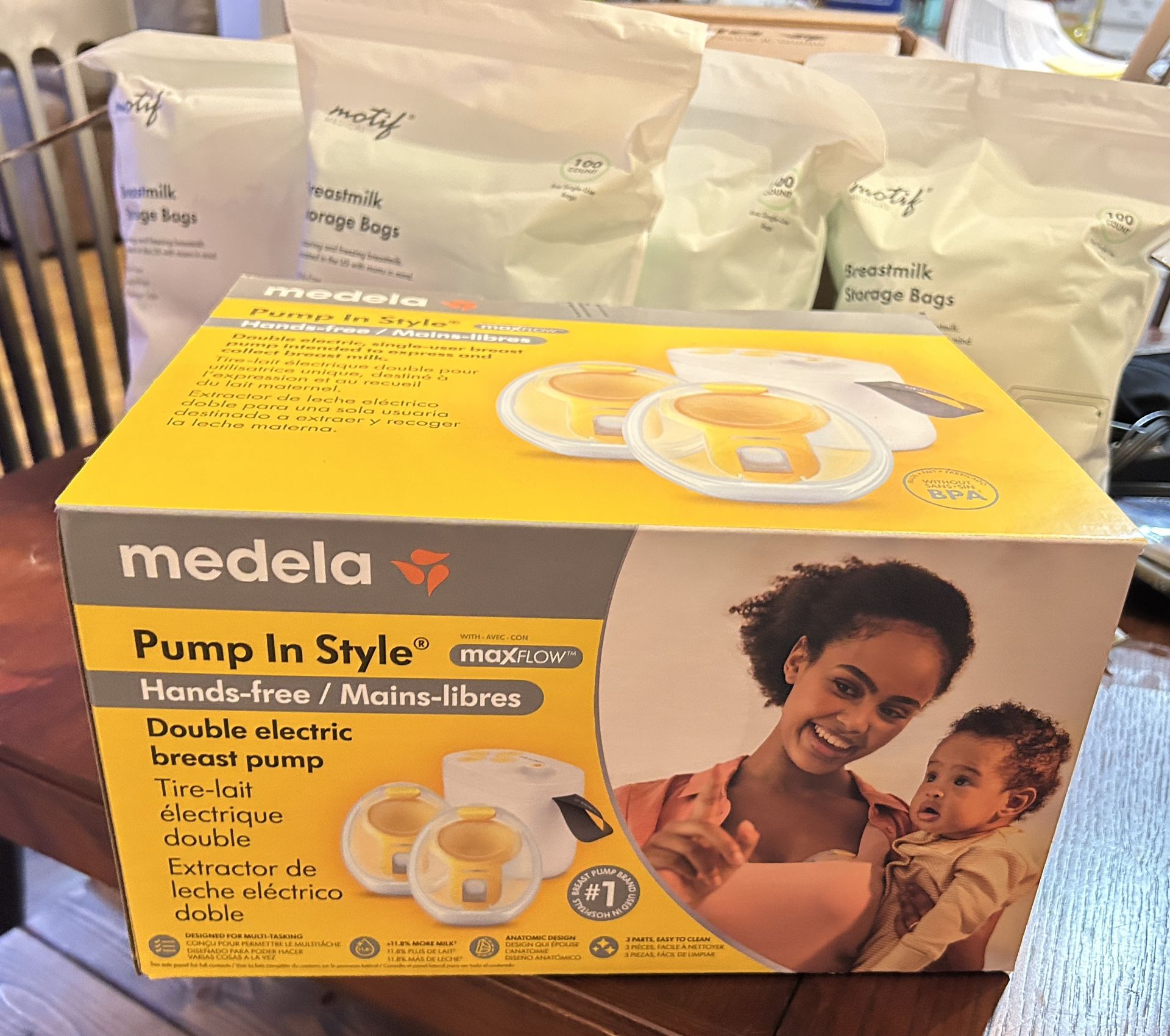 Medela Double Breast Pump New/Unopened Box