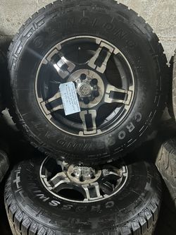 16” ultra diamond cut wheel and tire set 