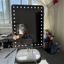 Bluetooth Vanity Mirror With LED Lights