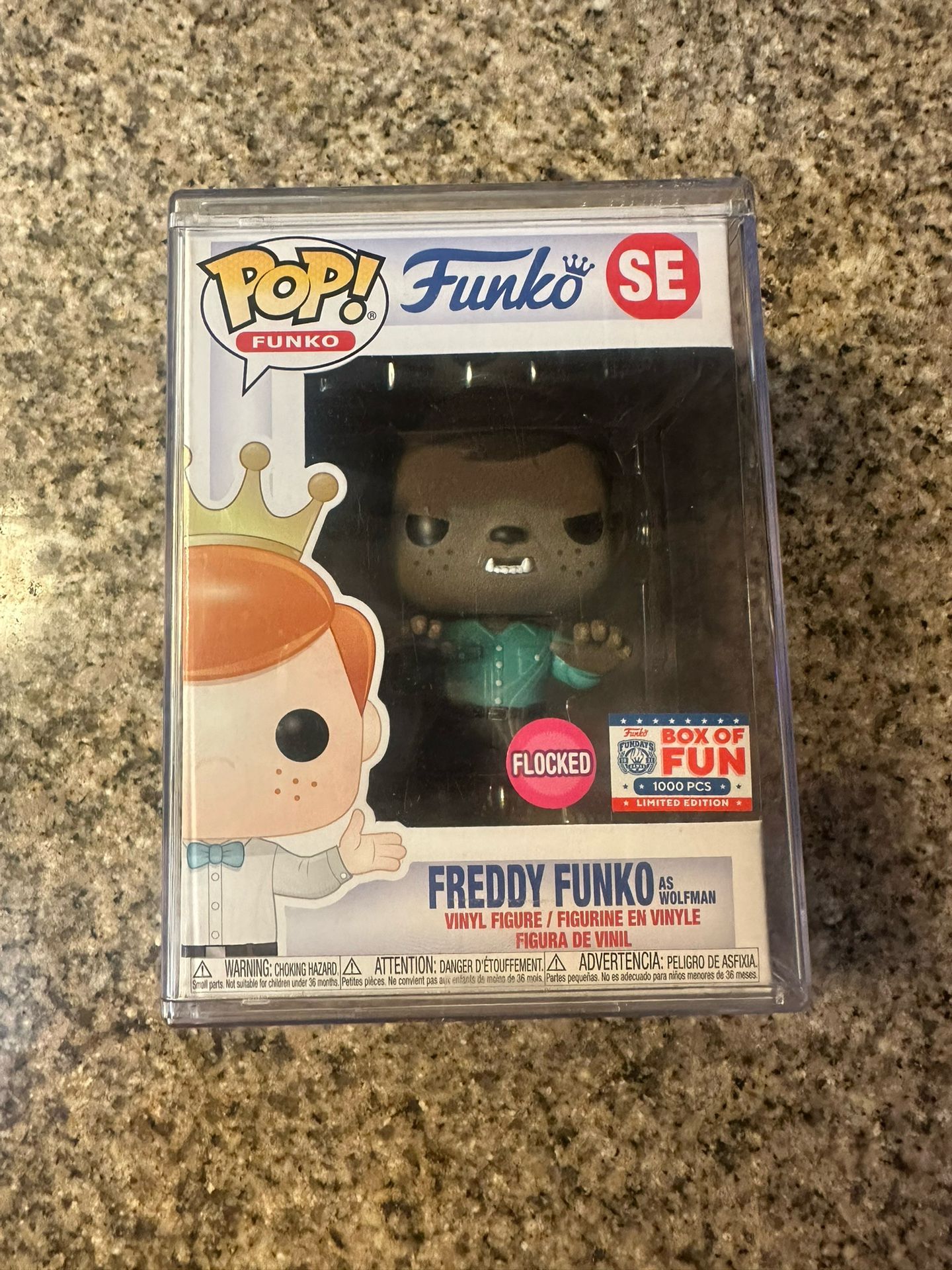 Funko pop Freddy As Wolfman Flocked For sale 