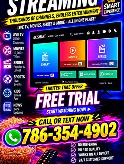 $40 1 Ano con guarantia (Prueba Gratis) #1 de Miami Latino/international/usa