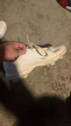 Nike Force Trout 8 Pro MCS Baseball Cleats White size 9.5