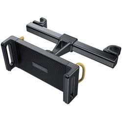 Car Tablet Holder, Headrest Tablet Mount - Lamicall Seat Headrest Tablet Stand Cradle for Kids, Compatible with iPad Pro Air Mini, Galaxy Tabs, Other 